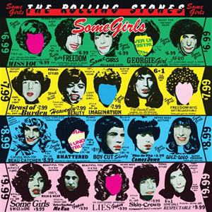 ROLLING STONES SOME GIRLS  –  (LP)