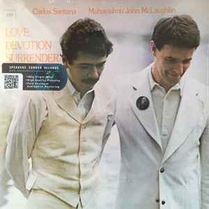 C. SANTANA & J. MCLAUGHLIN –  LOVE DEVOTION SURRENDER (LP)