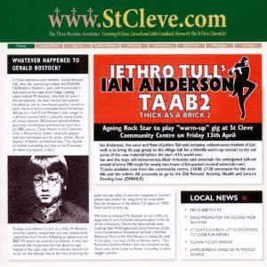 JETHRO TULL S IAN ANDERSON TAAB2 –  (CD)