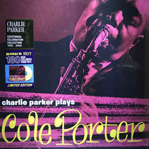 PARKER, CHARLIE – PLAYS COLE PORTER (LP)