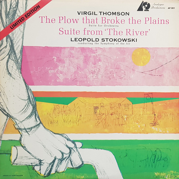 Virgil Thomson, Symphony Of The Air, Leopold Stokowski – The Plow That Broke The Plains · Suite From ‘The River’ (Vinyl)