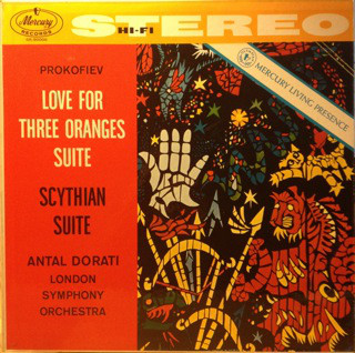 Sergei Prokofiev, The London Symphony Orchestra, Antal Dorati – The Love For Three Oranges Suite / Scythian Suite (Vinyl)