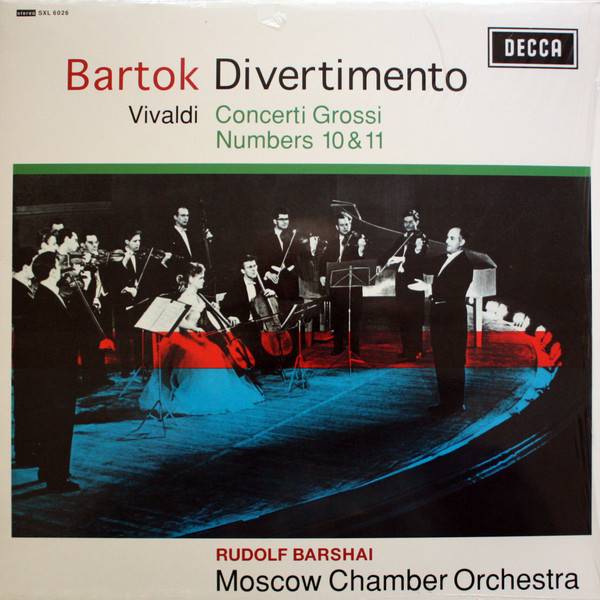 Béla Bartók, Antonio Vivaldi, Rudolf Barshai, Moscow Chamber Orchestra – Divertimento / Concerti Grossi Numbers 10 & 11 (Vinyl)