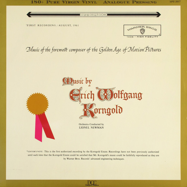 Lionel Newman – Music By Erich Wolfgang Korngold (Vinyl)