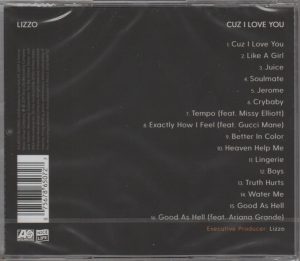 LIZZO - CUZ I LOVE YOU (SUPER DELUXE) -16 TRACKS- (CD) LIZZO - CUZ I LOVE YOU (SUPER DELUXE) -16 TRACKS- (CD)
