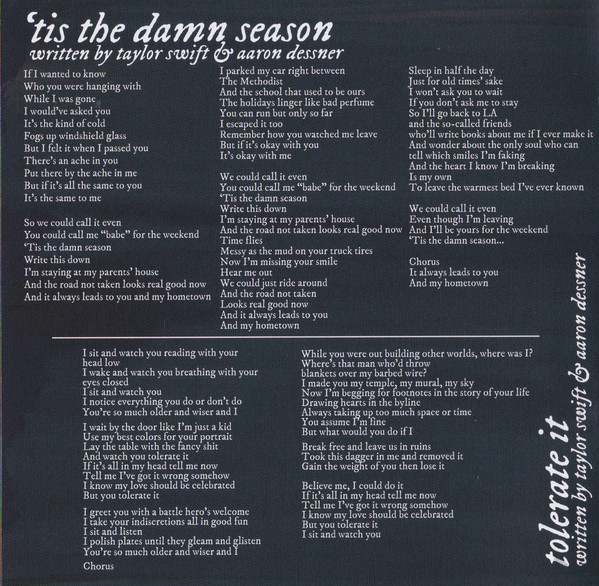 TAYLOR SWIFT - EVERMORE (CD) TAYLOR SWIFT - EVERMORE (CD) - Image 11