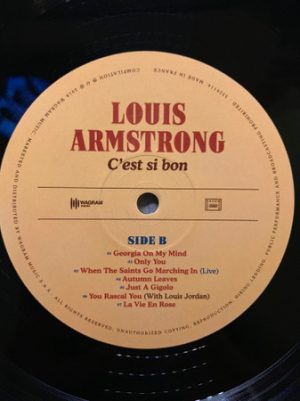 ARMSTRONG, LOUIS - C'EST SI BON (LP) ARMSTRONG, LOUIS - C'EST SI BON (LP)