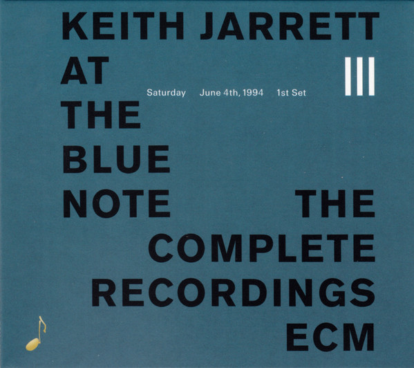 KEITH JARRETT - AT THE BLUE NOTE, 3RD CD (CD) KEITH JARRETT - AT THE BLUE NOTE, 3RD CD (CD)
