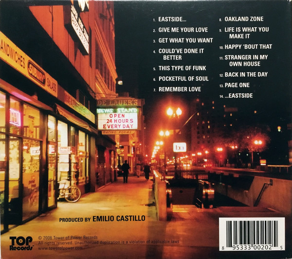 TOWER OF POWER - OAKLAND ZONE (CD) TOWER OF POWER - OAKLAND ZONE (CD) - Image 2