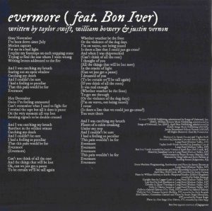 TAYLOR SWIFT - EVERMORE (CD) TAYLOR SWIFT - EVERMORE (CD)