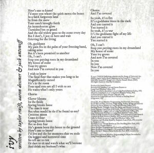 TAYLOR SWIFT - EVERMORE (CD) TAYLOR SWIFT - EVERMORE (CD)