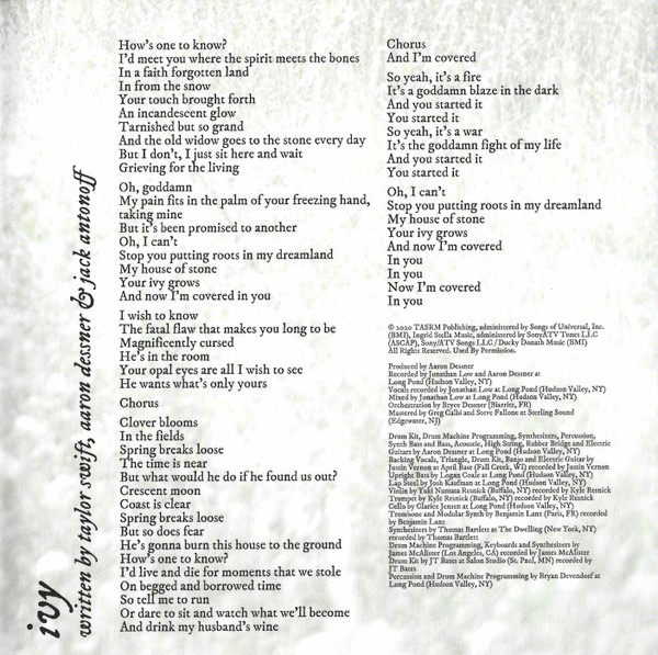 TAYLOR SWIFT - EVERMORE (CD) TAYLOR SWIFT - EVERMORE (CD) - Image 18