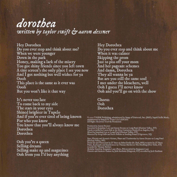 TAYLOR SWIFT - EVERMORE (CD) TAYLOR SWIFT - EVERMORE (CD) - Image 16