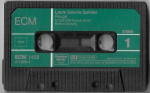LOUIS SCLAVIS QUINTET - ROUGE (MC)