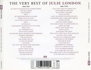 JULIE LONDON - THE VERY BEST OF JULIE LONDON (2-CD)