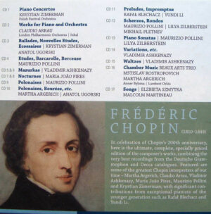 CHOPIN, FREDERIC - COMPLETE EDITION BOX (17-CD)