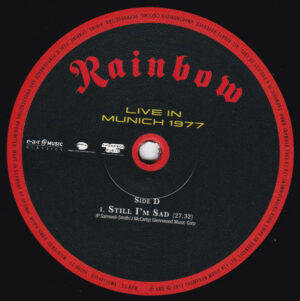 RAINBOW - LIVE IN MUNICH 1977 (3-LP) RAINBOW - LIVE IN MUNICH 1977 (3-LP)