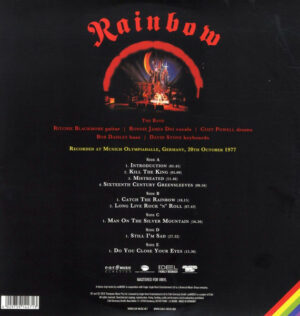 RAINBOW - LIVE IN MUNICH 1977 (3-LP) RAINBOW - LIVE IN MUNICH 1977 (3-LP)