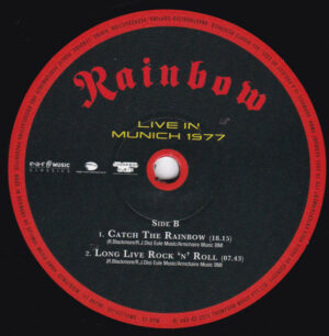 RAINBOW - LIVE IN MUNICH 1977 (3-LP) RAINBOW - LIVE IN MUNICH 1977 (3-LP)