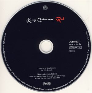 KING CRIMSON - RED (CD)