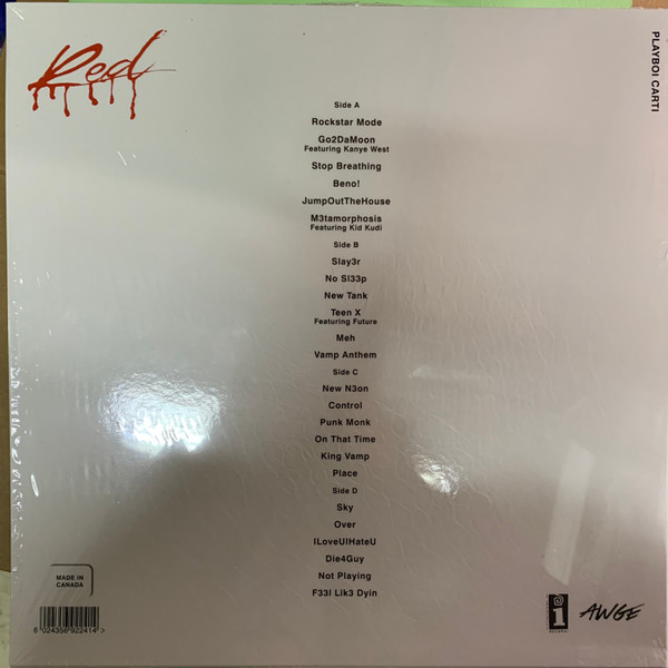 PLAYBOI CARTI - WHOLE LOTTA RED (2-LP) PLAYBOI CARTI - WHOLE LOTTA RED (2-LP) - Image 3