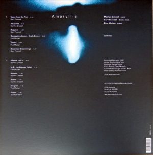 MARILYN CRISPELL, GARY PEACOCK, PAUL MOTIAN - AMARYLLIS (LP)