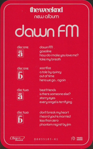 THE WEEKND - DAWN FM (2-LP) THE WEEKND - DAWN FM (2-LP) - Image 13