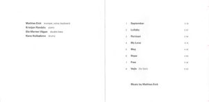 MATHIAS EICK, KRISTJAN RANDALU, OLE MORTEN VÅGAN, HANS HULBÆKMO - LULLABY (CD) MATHIAS EICK, KRISTJAN RANDALU, OLE MORTEN VÅGAN, HANS HULBÆKMO - LULLABY (CD)