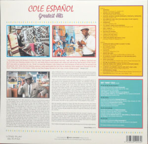 NAT KING COLE - COLE ESPANOL - GREATEST HITS (LP)