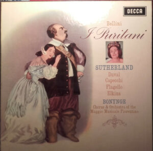 Vincenzo Bellini - Joan Sutherland, Pierre Duval, Renato Capecchi, Ezio Flagello, Margreta Elkins - Richard Bonynge, Coro Del Maggio Musicale Fiorentino & Orchestra Del Maggio Musicale Fiorentino - I Puritani (Vinyl)