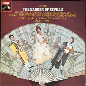 Gioacchino Rossini, Beverly Sills, Sherrill Milnes, Nicolai Gedda, James Levine (2), London Symphony Orchestra - The Barber Of Seville (Vinyl)
