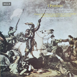 Vincenzo Bellini, Joan Sutherland, Luciano Pavarotti, Piero Cappuccilli, Nicolai Ghiaurov, Chorus Of The Royal Opera House, Covent Garden, London Symphony Orchestra, Richard Bonynge - I Puritani (Vinyl)
