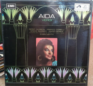 Giuseppe Verdi, Birgit Nilsson, Franco Corelli, Grace Bumbry, Orchestra Del Teatro Dell'Opera Di Roma E Coro Del Teatro Dell'Opera Di Roma And Zubin Mehta - Aïda (Vinyl)