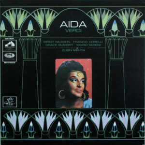 Giuseppe Verdi, Birgit Nilsson, Franco Corelli, Grace Bumbry, Mario Sereni, Orchestra Del Teatro Dell'Opera Di Roma E Coro Del Teatro Dell'Opera Di Roma, Zubin Mehta - Aida (Vinyl)