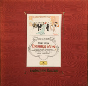 Franz Lehár, Elizabeth Harwood · Teresa Stratas · Werner Hollweg · René Kollo · Zoltan Kélémen · Chor der Deutschen Oper Berlin · Berliner Philharmoniker - Die Lustige Witwe (Vinyl)