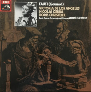 Charles Gounod - Victoria De Los Angeles, Nicolai Gedda, Boris Christoff, Orchestre National De L'Opéra De Paris & Choeur National De L'Opéra De Paris, André Cluytens - Faust (Vinyl)
