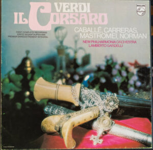 Giuseppe Verdi - Montserrat Caballé, José Carreras, Gian Piero Mastromei, Jessye Norman, New Philharmonia Orchestra, Lamberto Gardelli - Il Corsaro (Vinyl)