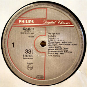 Georges Bizet - Jessye Norman, Mirella Freni, Neil Shicoff, Simon Estes, Orchestre National De France, Chœur de Radio France Et Maîtrise De Radio France, Seiji Ozawa - Carmen (Vinyl)