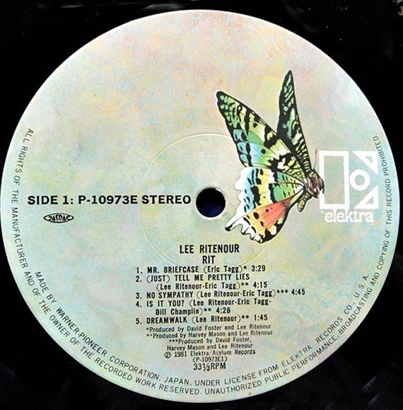 Lee Ritenour - Rit (Vinyl) Lee Ritenour - Rit (Vinyl) - Image 3