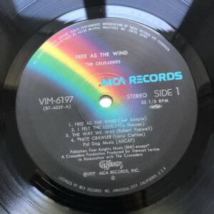 The Crusaders = The Crusaders - Free As The Wind = 旋風に舞う (Vinyl)