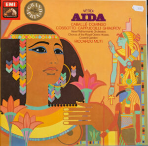 Giuseppe Verdi, Montserrat Caballé, Placido Domingo, Fiorenza Cossotto, Piero Cappuccilli, Nicolai Ghiaurov, New Philharmonia Orchestra, Chorus Of The Royal Opera House, Covent Garden, Riccardo Muti - Aida (Vinyl)