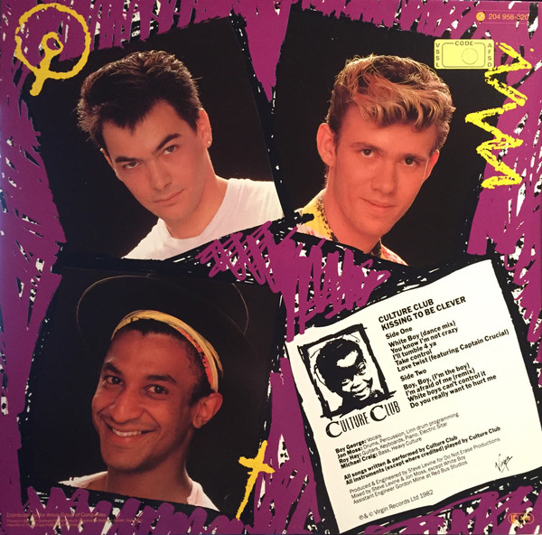 Culture Club - Kissing To Be Clever (Vinyl) | Дюкян Меломан