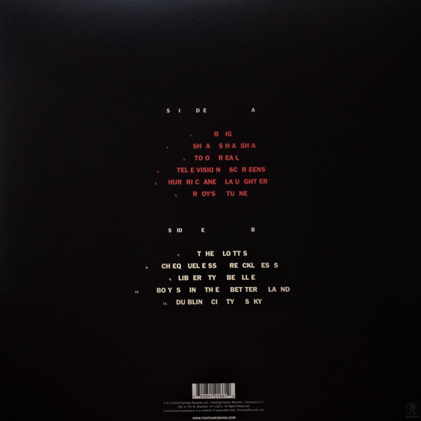 FONTAINES D.C. - DOGREL (LP) FONTAINES D.C. - DOGREL (LP) - Image 2