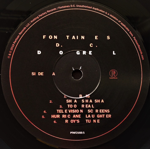 FONTAINES D.C. - DOGREL (LP) FONTAINES D.C. - DOGREL (LP) - Image 3