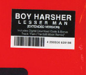 BOY HARSHER - LESSER MAN (LP) BOY HARSHER - LESSER MAN (LP) - Image 3