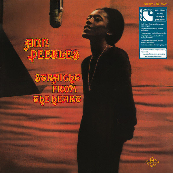 ANN PEEBLES - STRAIGHT FROM THE HEART - (LP) ANN PEEBLES - STRAIGHT FROM THE HEART - (LP) - Image 6