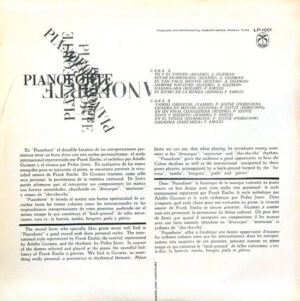 Adolfo Guzmán, Frank Emilio Y Pedro Justiz - Pianoforte (Vinyl)