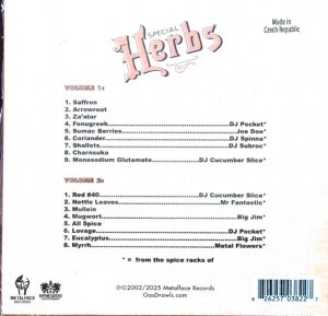 MF DOOM - METAL FINGERS PRESENTS: SPECIAL HERBS VOL 1&2 (CD)