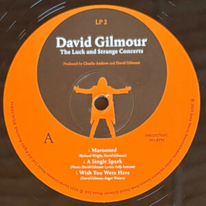 GILMOUR, DAVID - THE LUCK AND STRANGE CONCERTS (4-LP)