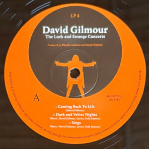 GILMOUR, DAVID - THE LUCK AND STRANGE CONCERTS (4-LP)